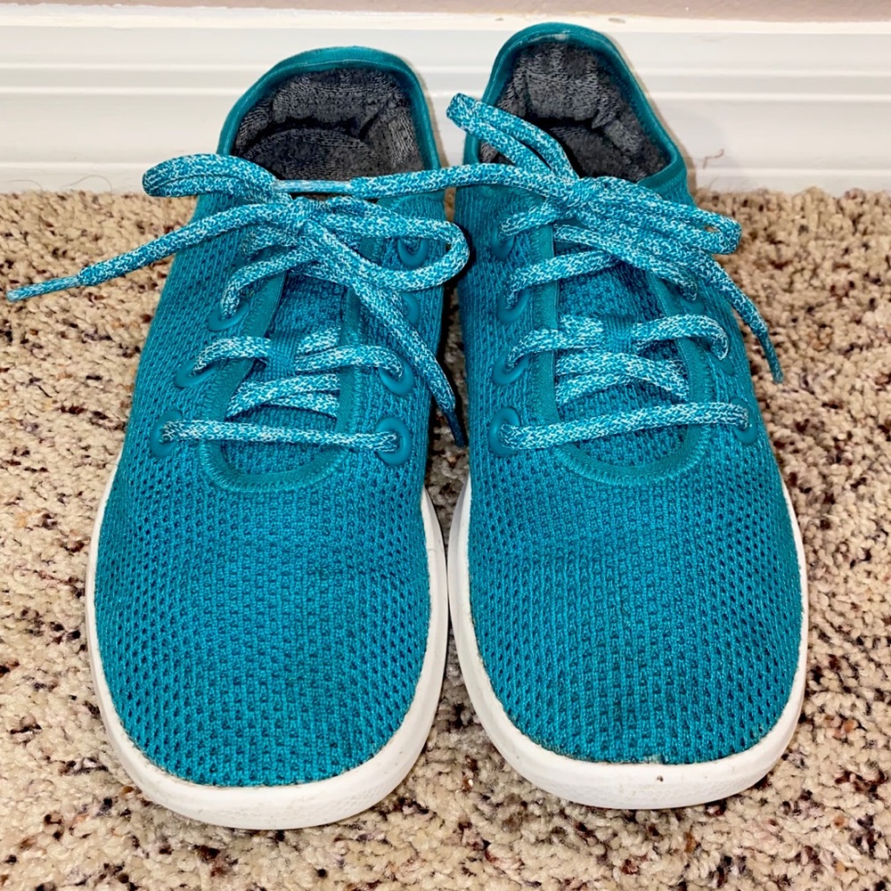 Women’s Tree Runners (Early Version) Teal Sneaker